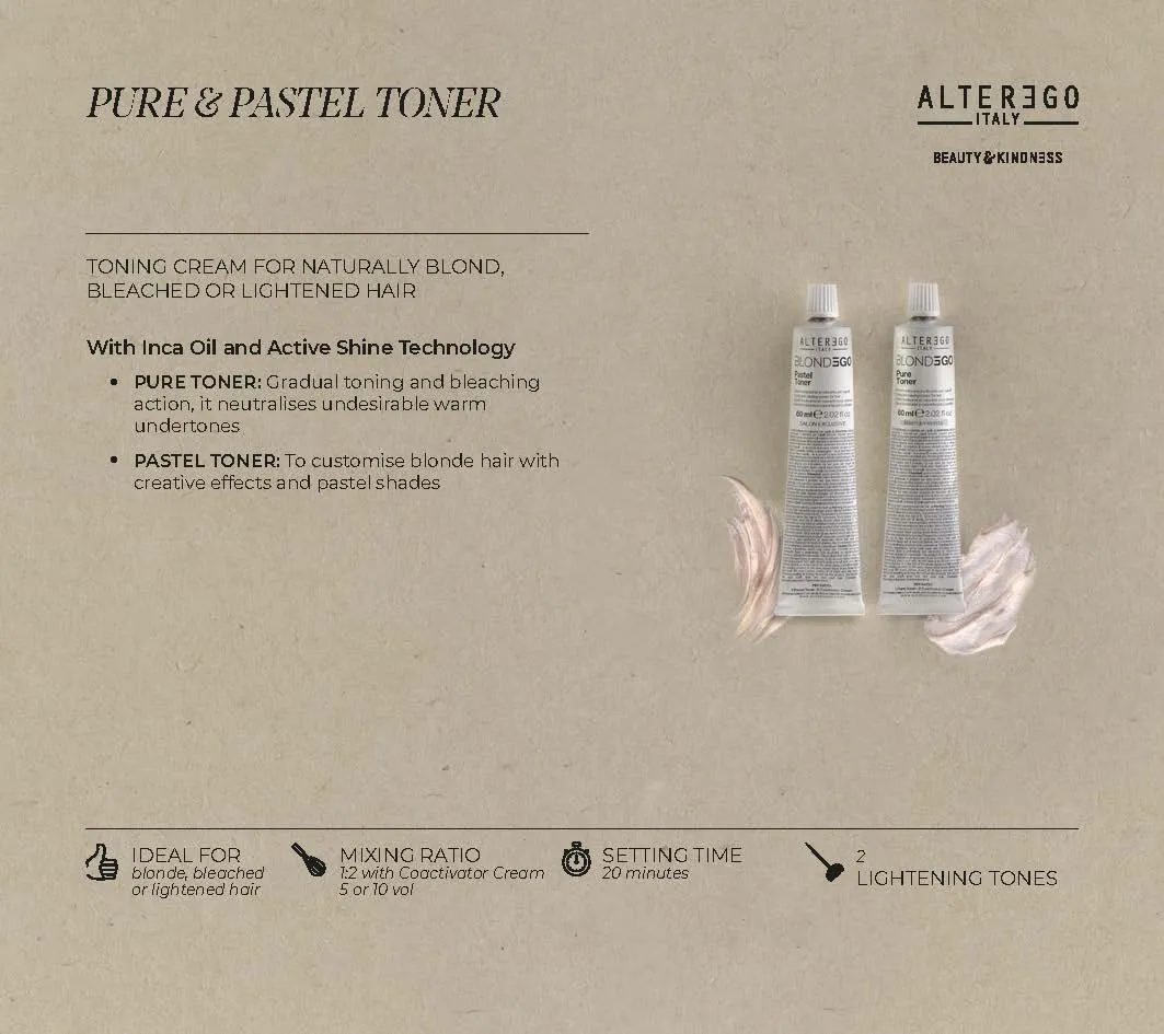 ALTER EGO ITALY - BlondEgo Series - Pure Light Blue Powder