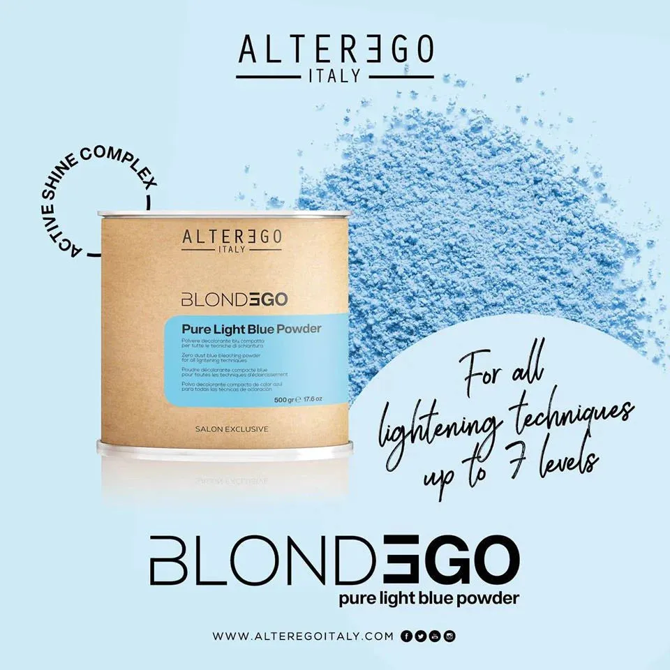 ALTER EGO ITALY - BlondEgo Series - Pure Light Blue Powder