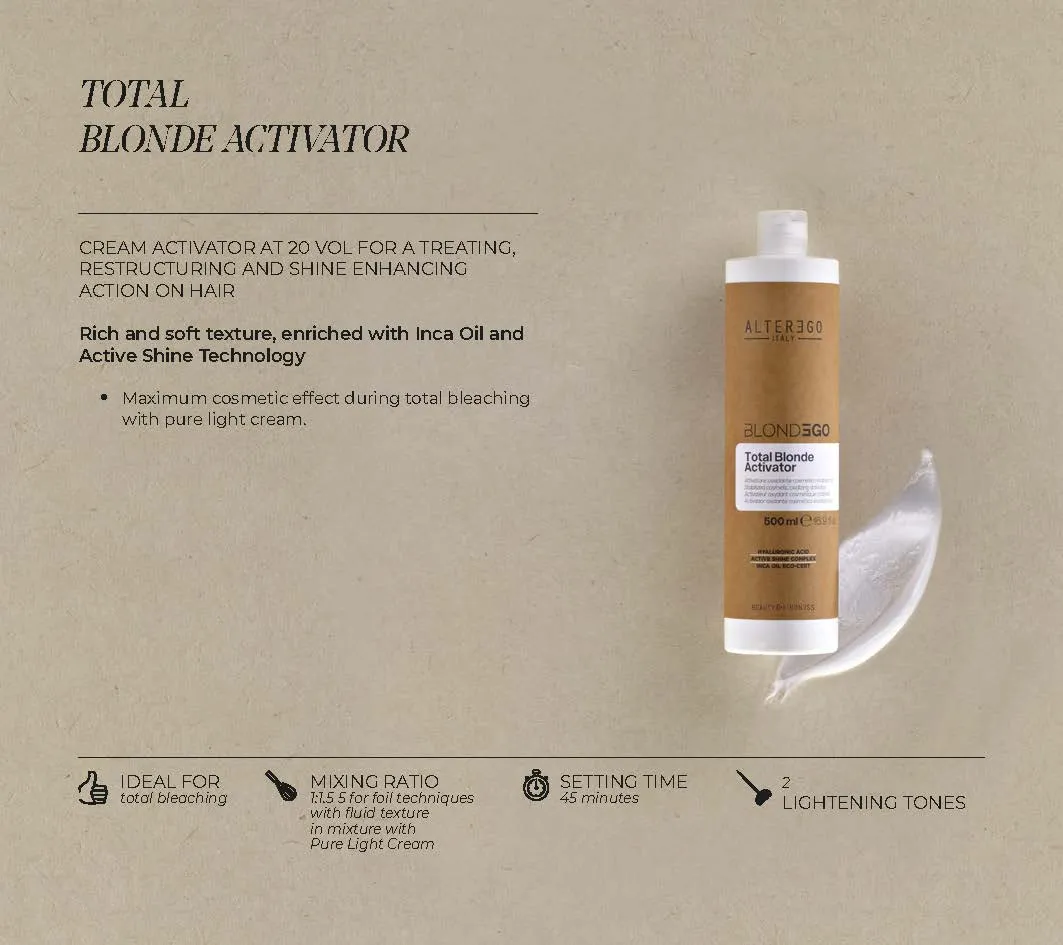 ALTER EGO ITALY - BlondEgo Series - Pure Light Blue Powder