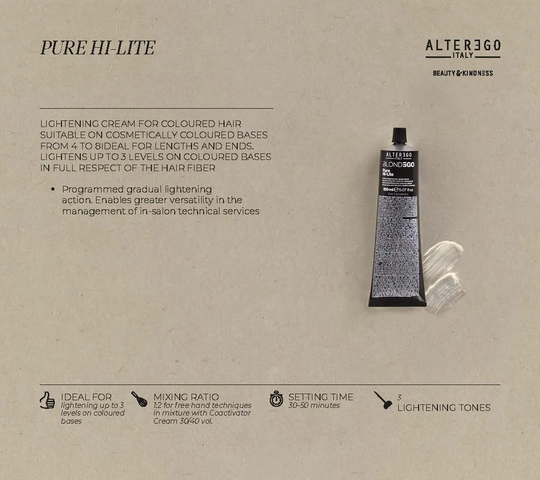 ALTER EGO ITALY - BlondEgo Series - Pure Light Blue Powder