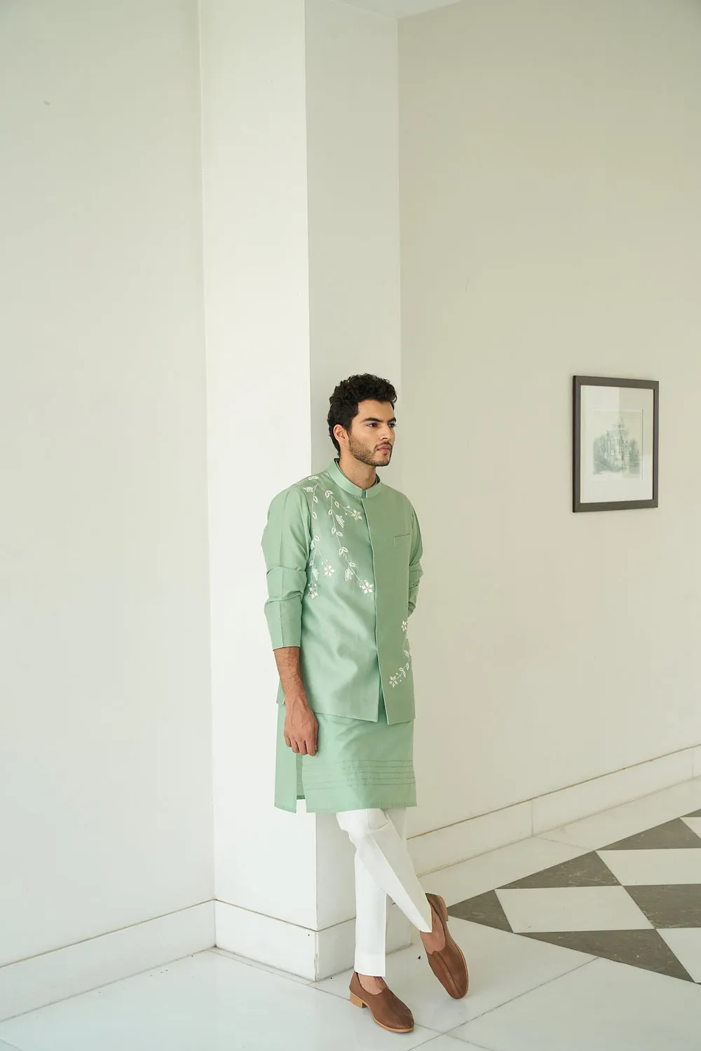 Aspen Green Jacket Set