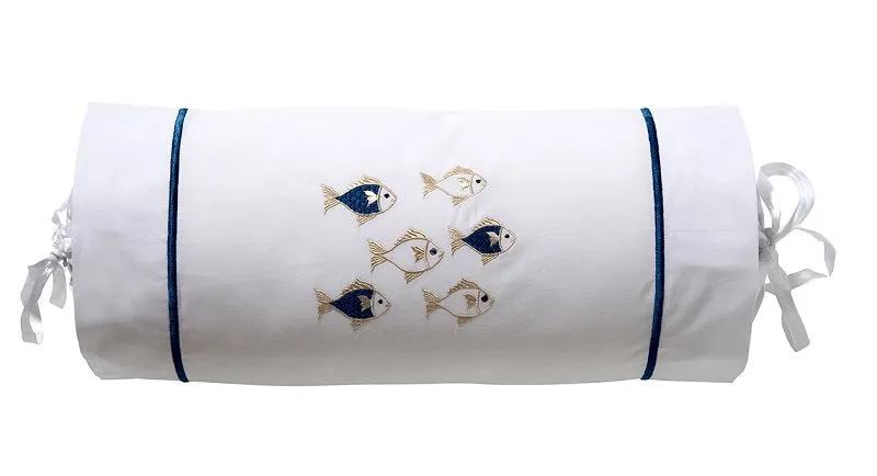 Bolster Cushion - Includes Insert, Embroidered