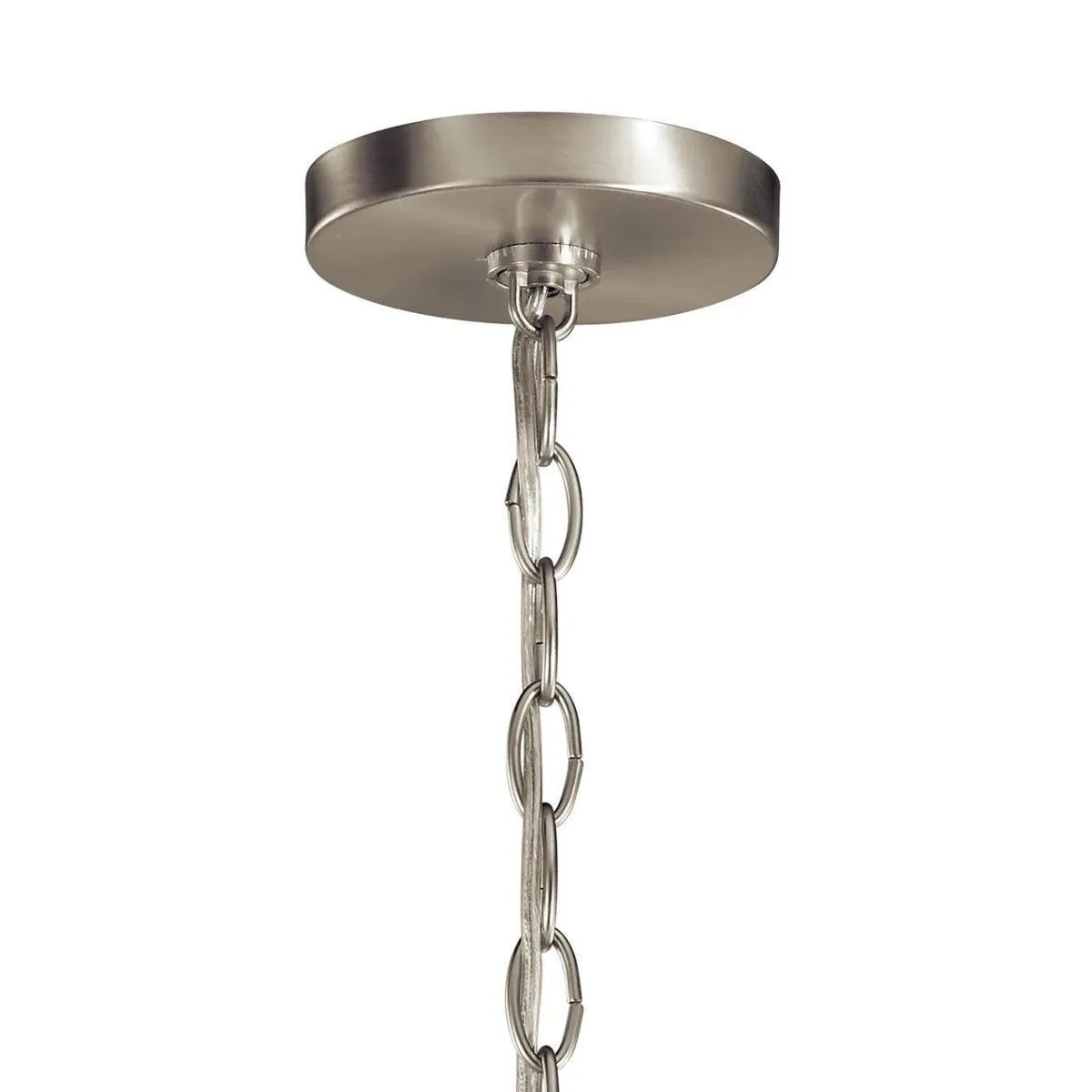 Capitol Hill 29" 6-Light Chandelier 1-Tier, Brushed Nickel Finish