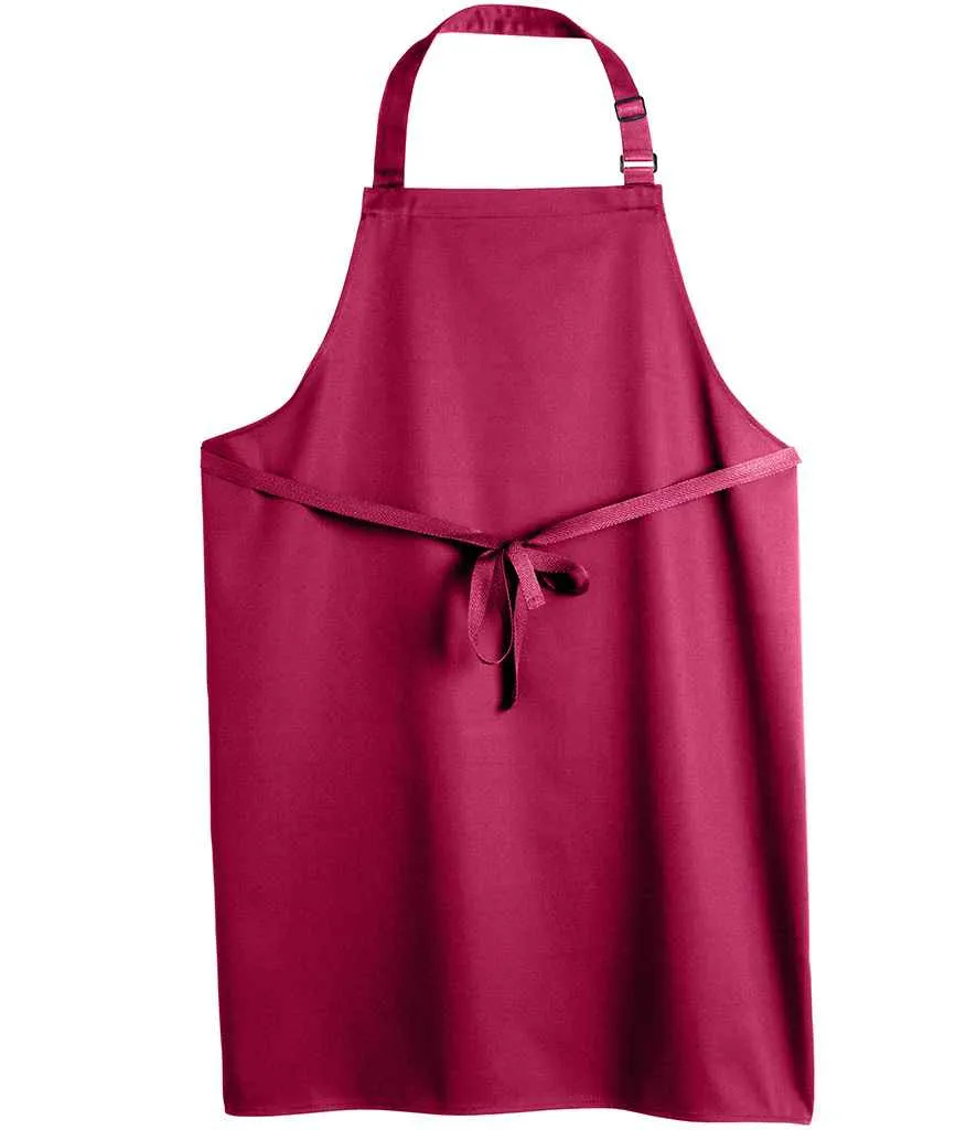 Dennys Polyester Bib Apron | Chilli