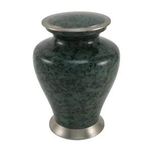 Glenwood Gray Cremation Urn In Large