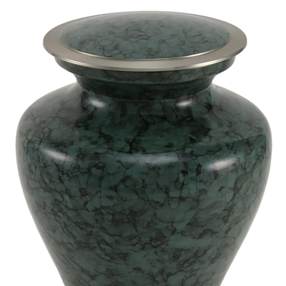 Glenwood Gray Cremation Urn In Large