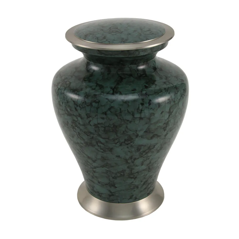 Glenwood Gray Cremation Urn In Large