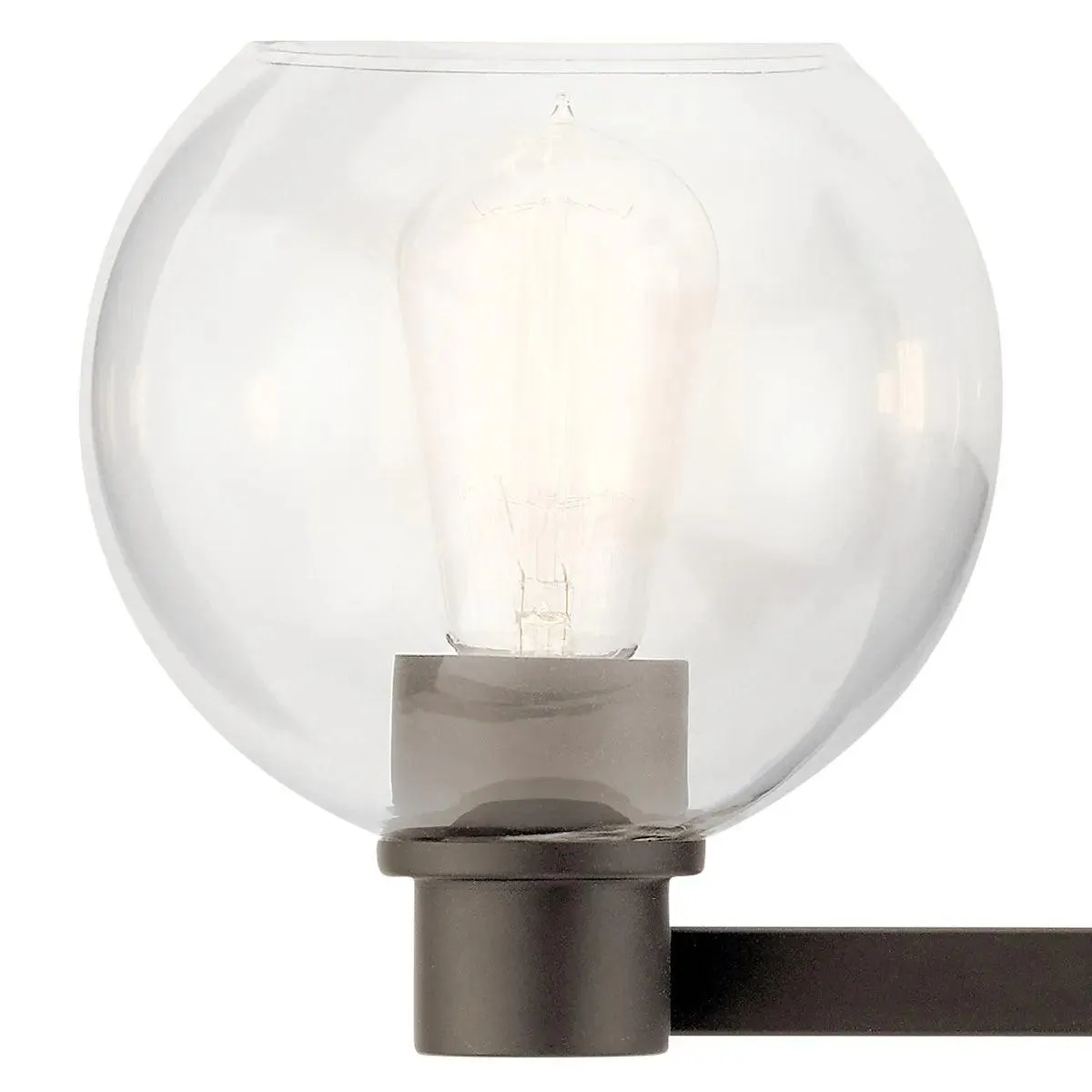 Harmony 25 In 3-Light Bathroom Vanity Light, Brushed Bronze Finish