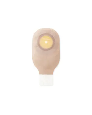 Hollister Premier 1-Piece Drainable Pouch with Clamp Closure Flextend Flat Skin Barrier - 10 per box, 19MM (3/4"), 23CM (9") - BEIGE