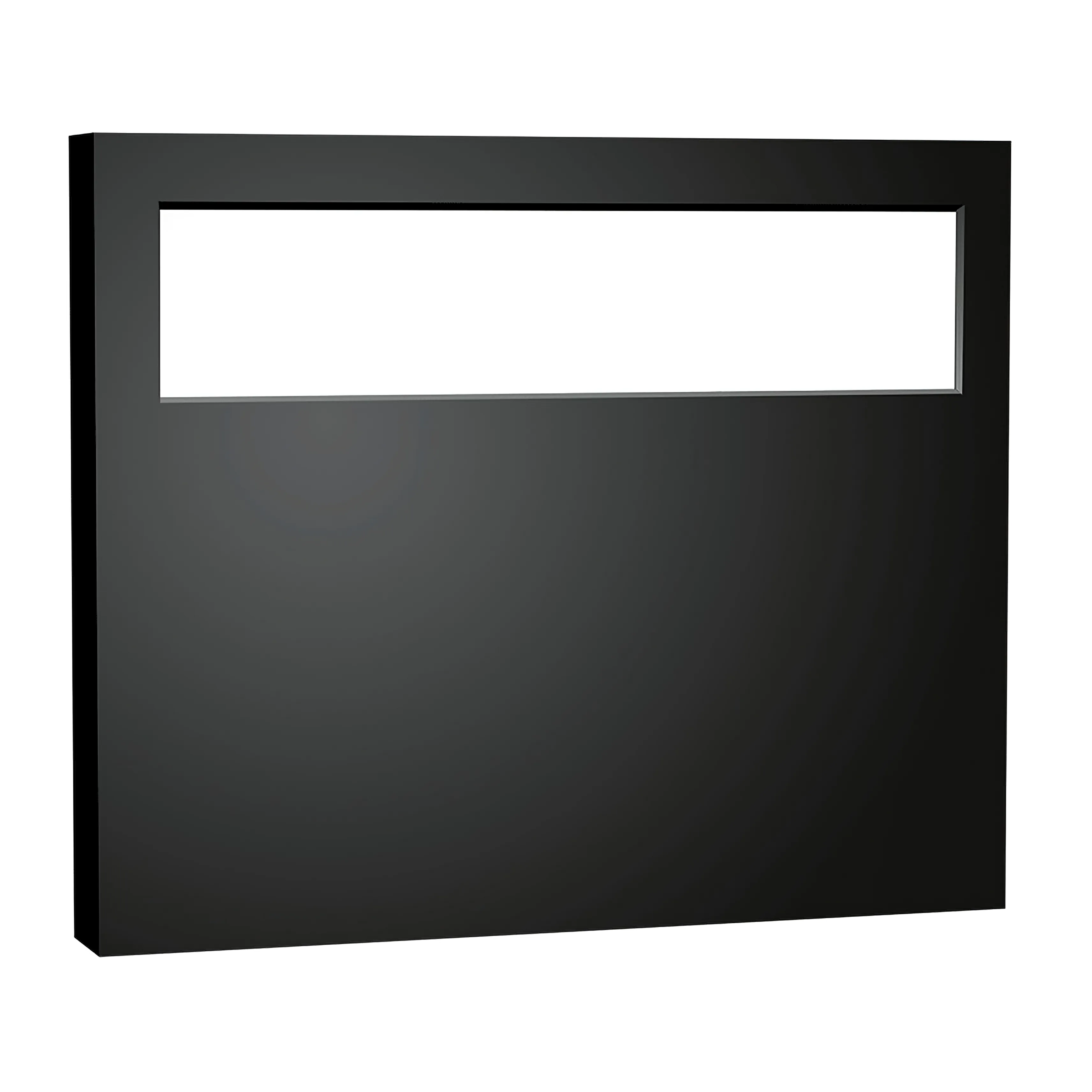 Matte Black - Toilet Seat Cover Dispenser - Powder Coated Stainless - Surface Mounted - NEW