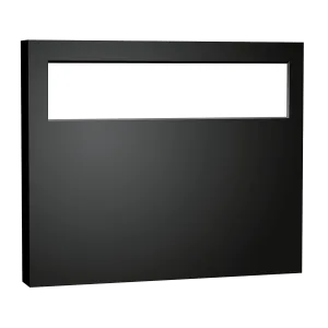 Matte Black - Toilet Seat Cover Dispenser - Powder Coated Stainless - Surface Mounted - NEW