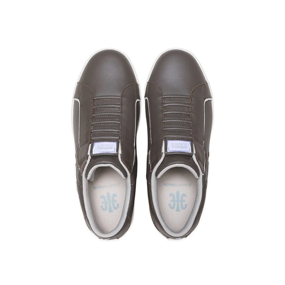 Men's Adelaide Gray Leather Sneakers 02651-880