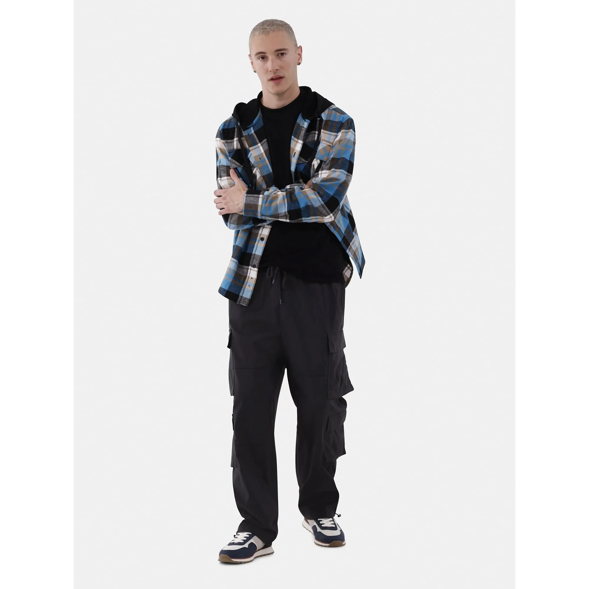 Men's and Big Men's Multi Pocket Cargo Pants, Sizes XS-3XL