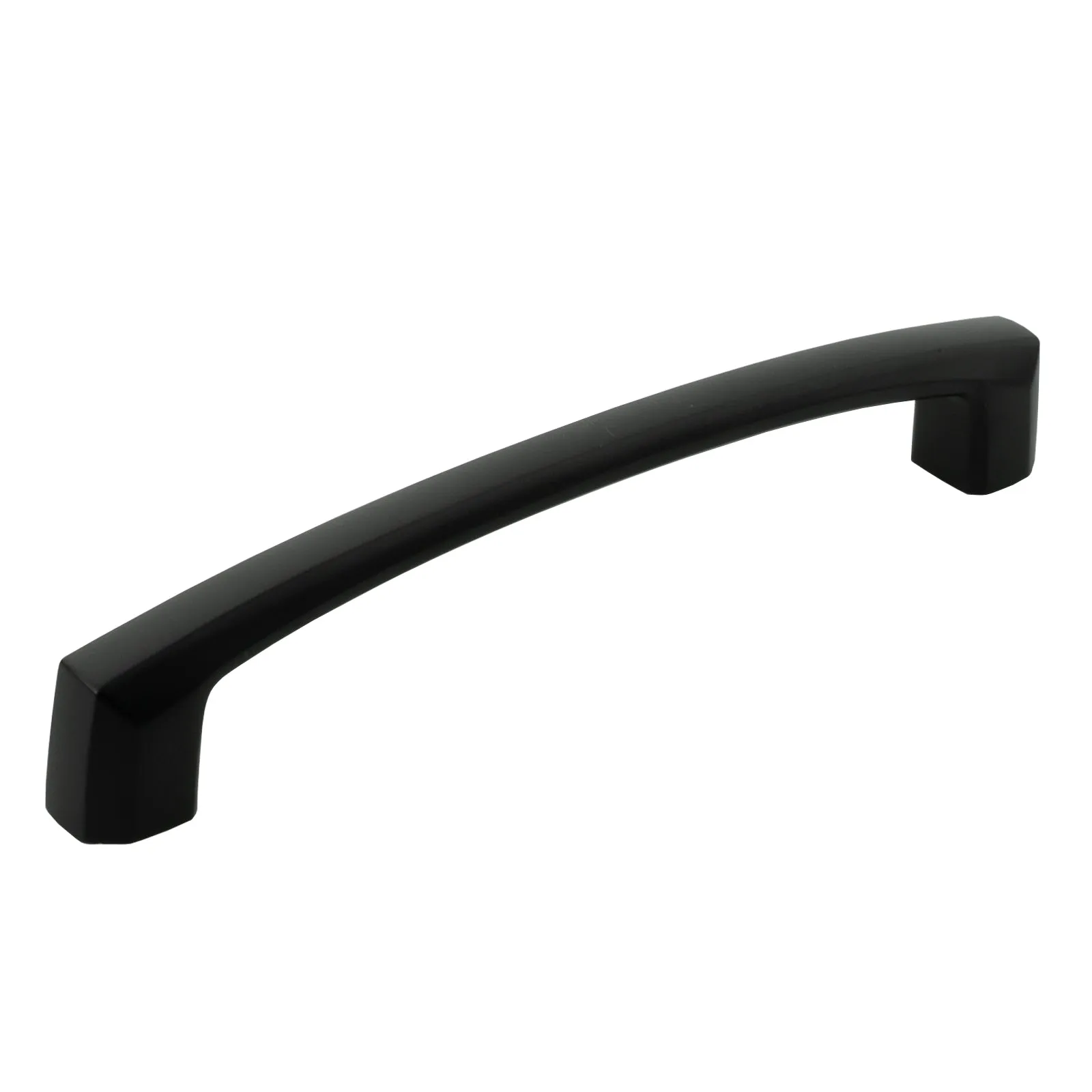 MH1660 Solid Matte Black Cabinet Pulls Handles