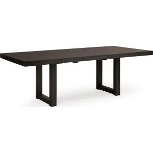 Neymorton Dining Extension Table - Dark Grayish Brown - (D618-35)