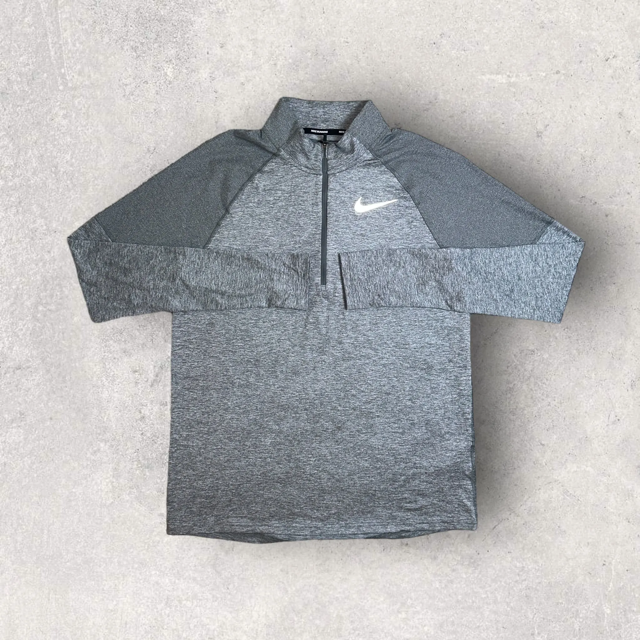 NIKE ELEMENT 1.4 ZIP/ SHORT SET - SMOKE GREY/GREY