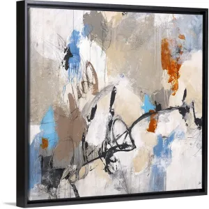 "Absolute Achievement" Black Float Frame Canvas Art