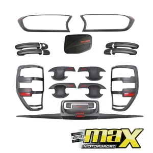 Ranger T7 (15-On) Matte Black Accessories Kit (22-Piece)