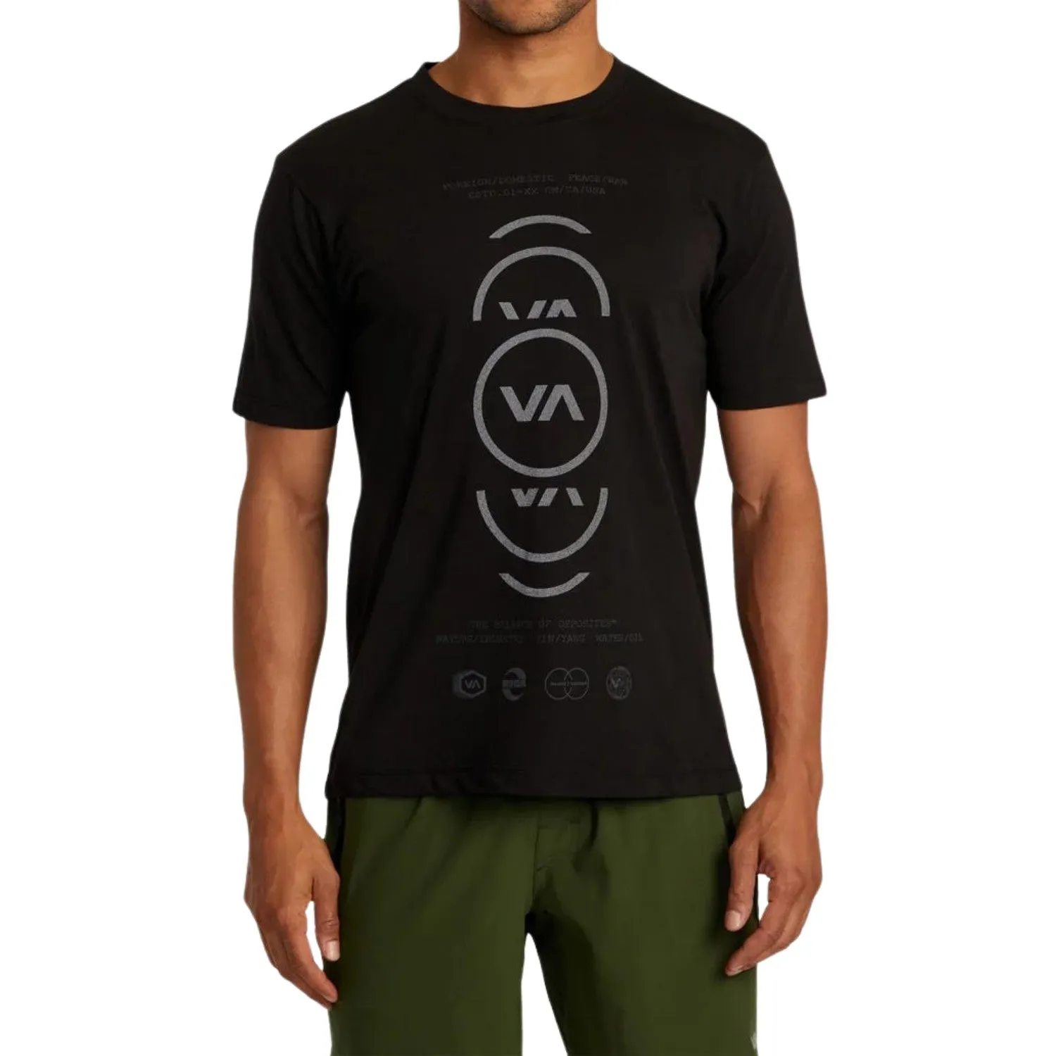RVCA Circle Splitter Sports S/S Tee - Men's