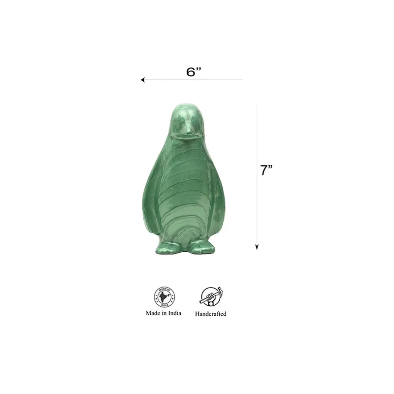 Sage Penguin Showpiece