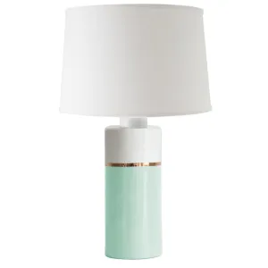 Sea Glass Color Block Column Lamp
