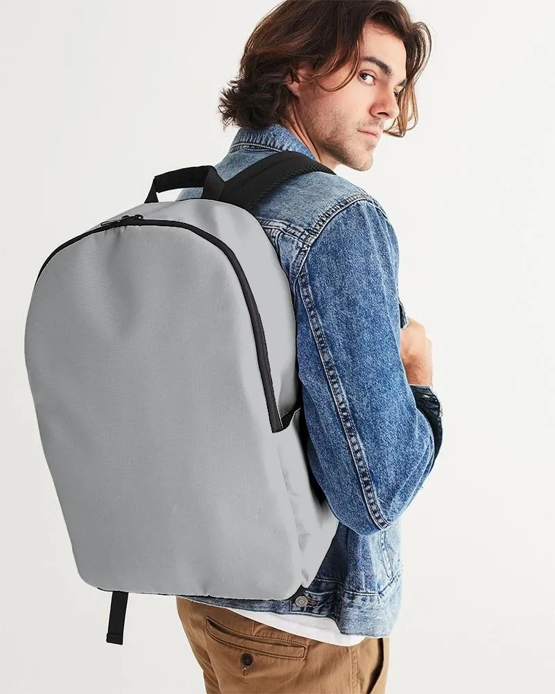 Shaded Pale Gray Waterproof Backpack | C0M0Y0K30
