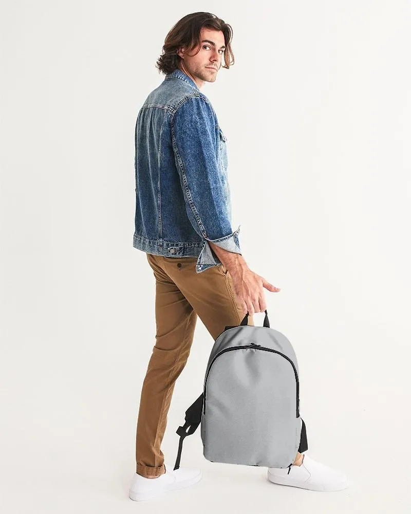 Shaded Pale Gray Waterproof Backpack | C0M0Y0K30