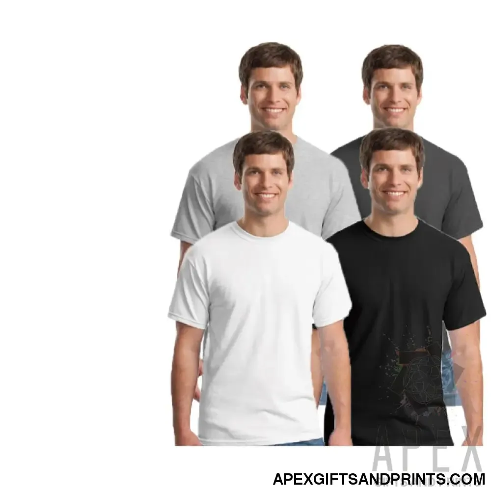 Short Sleeved Round Neck T-shirt for Men's