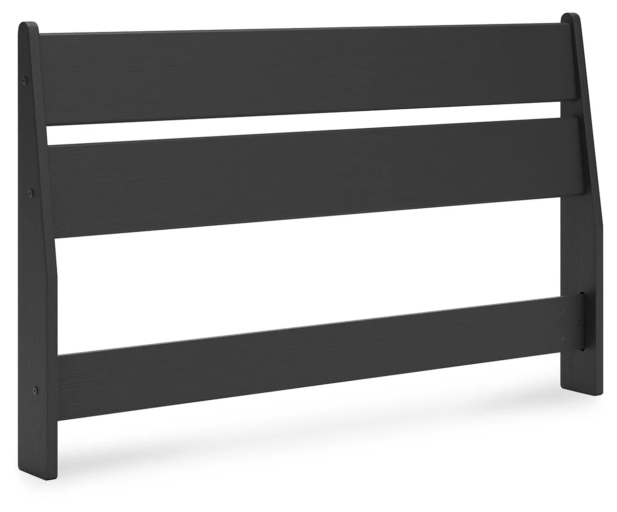 Socalle Full Panel Headboard with Dresser and 2 Nightstands in Black