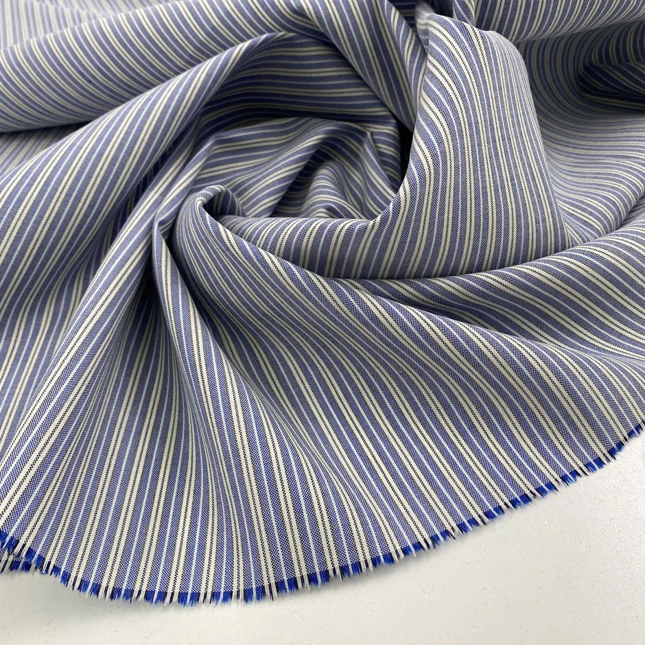 Striped virgin wool