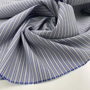 Striped virgin wool