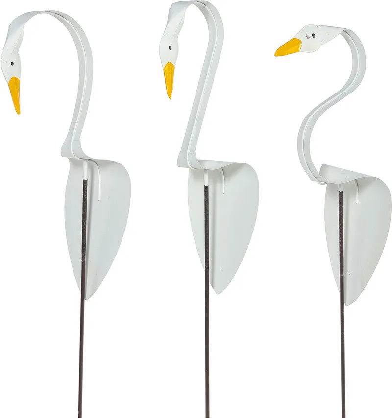 T24402 Metal Crane Stake 3 Styles