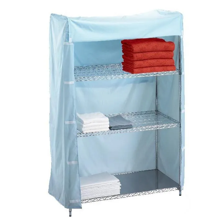 Tall Wire Shelving Unit Nylon Cover 24x60x72