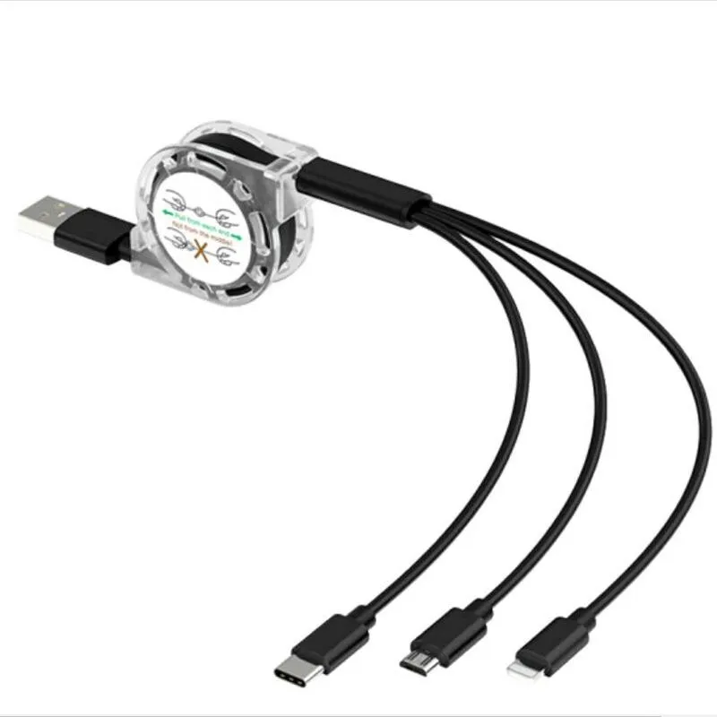 Three in One USB Charging Cable