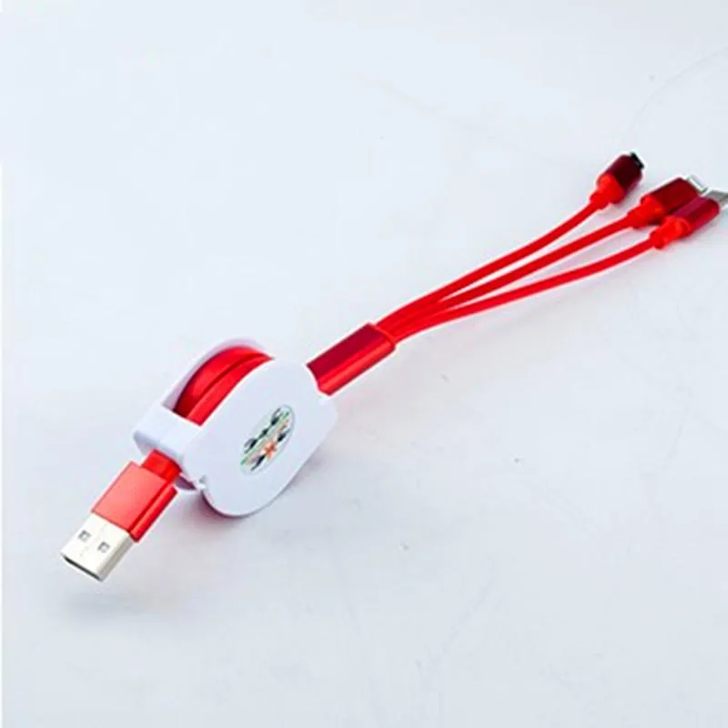 Three in One USB Charging Cable