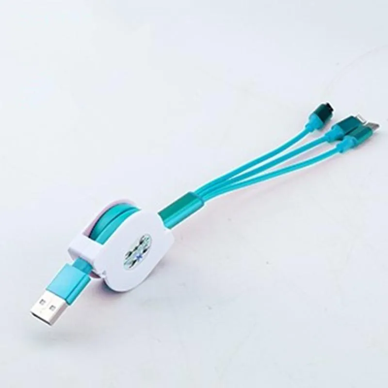 Three in One USB Charging Cable
