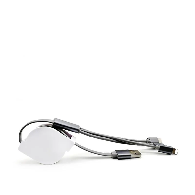 Three in One USB Charging Cable