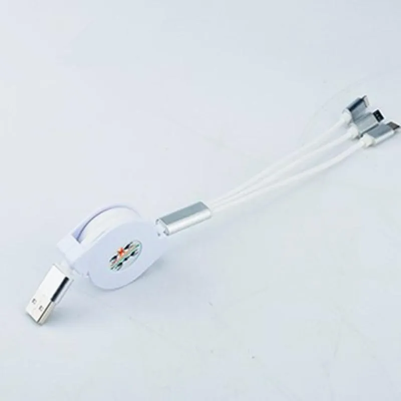 Three in One USB Charging Cable