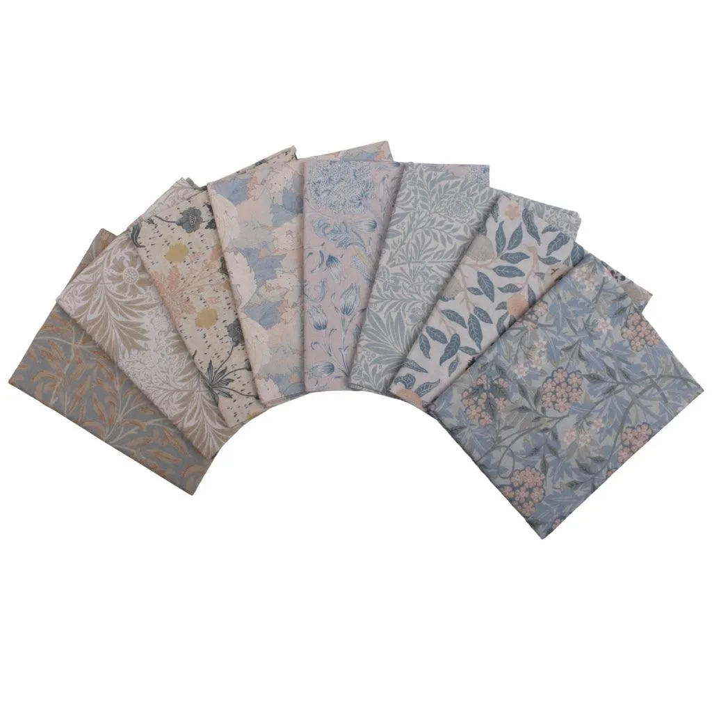 Vintage Blooms 8 Piece Cotton Fat Quarter Bundle
