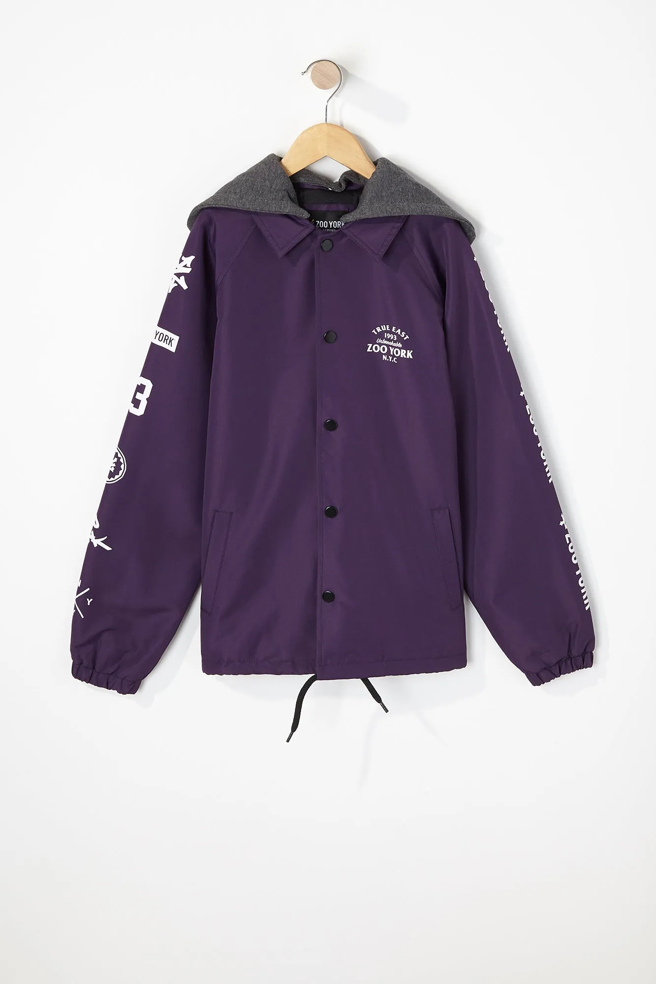 Zoo York Boys Hooded Windbreaker