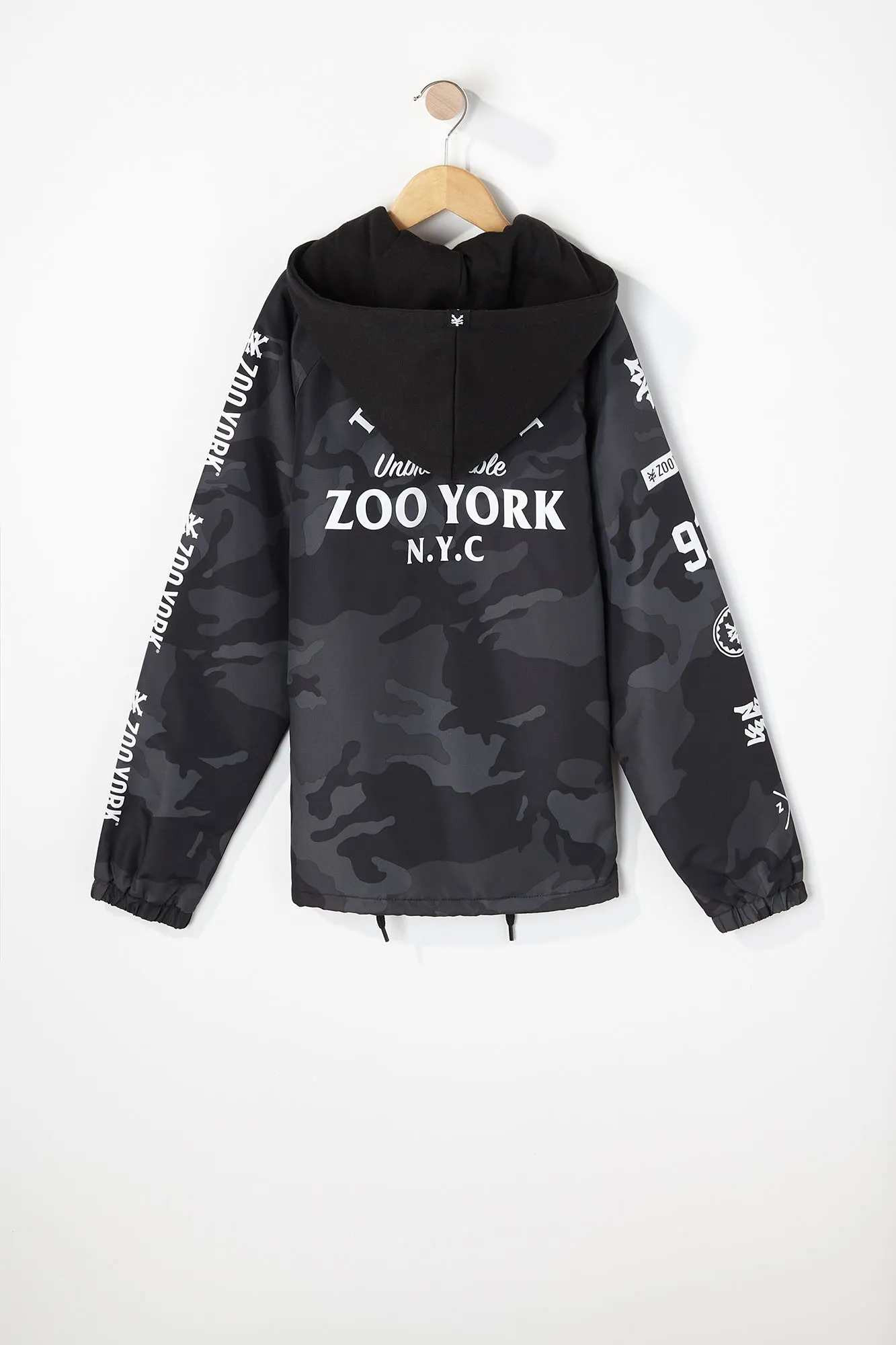 Zoo York Boys Hooded Windbreaker