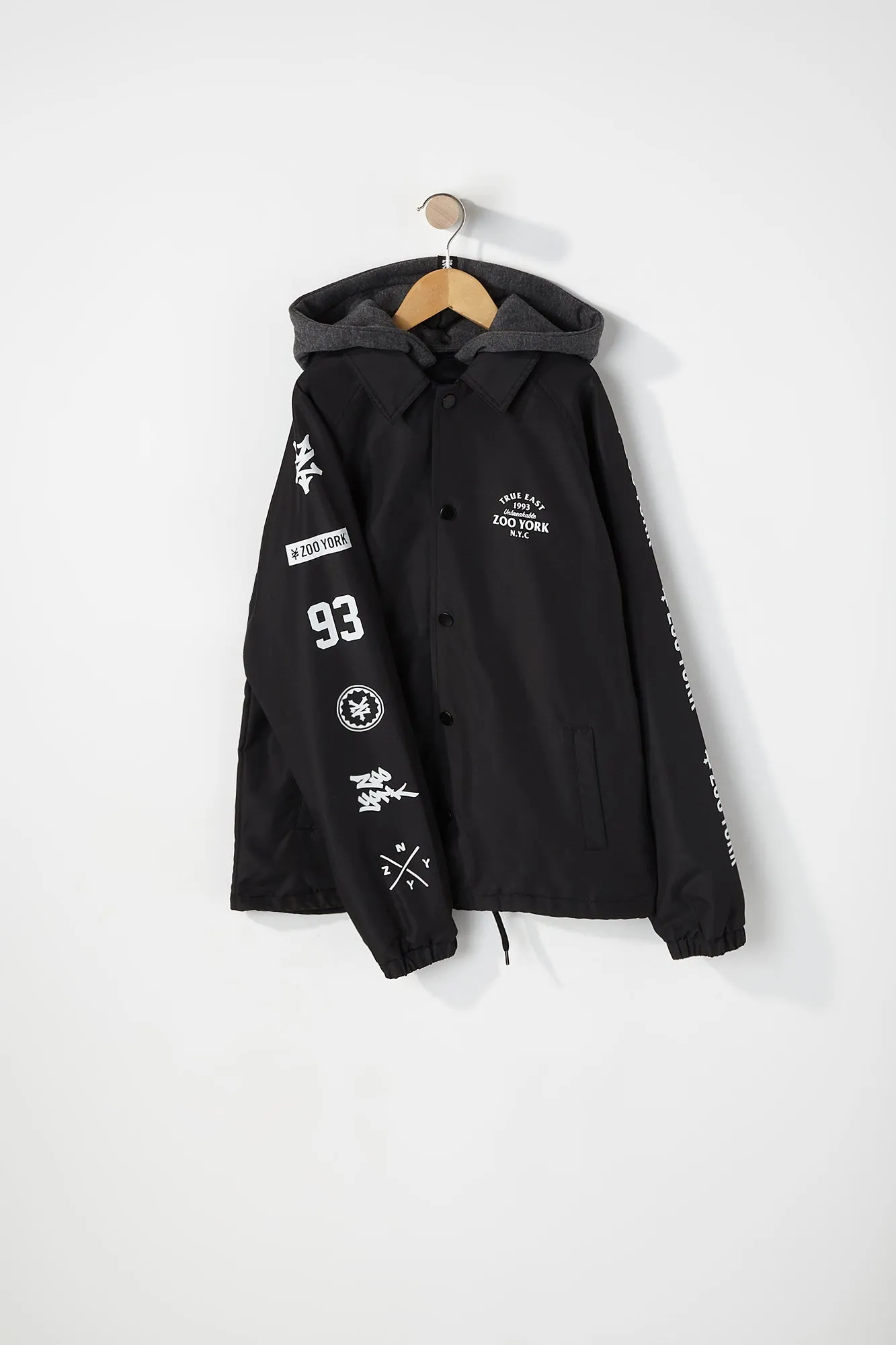 Zoo York Boys Hooded Windbreaker