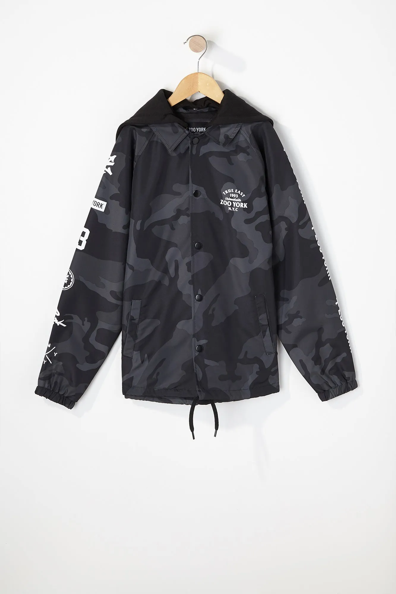 Zoo York Boys Hooded Windbreaker